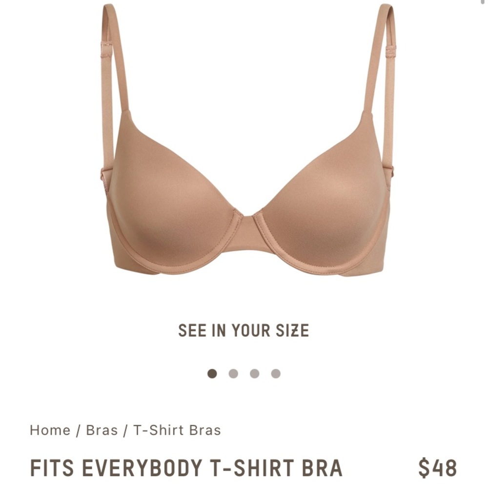 NEW SKIMS SOLD OUT T-Shirt Bra